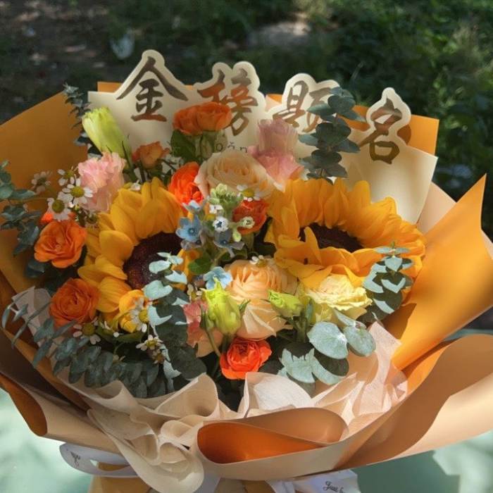 河池罗城县送高考生什么花