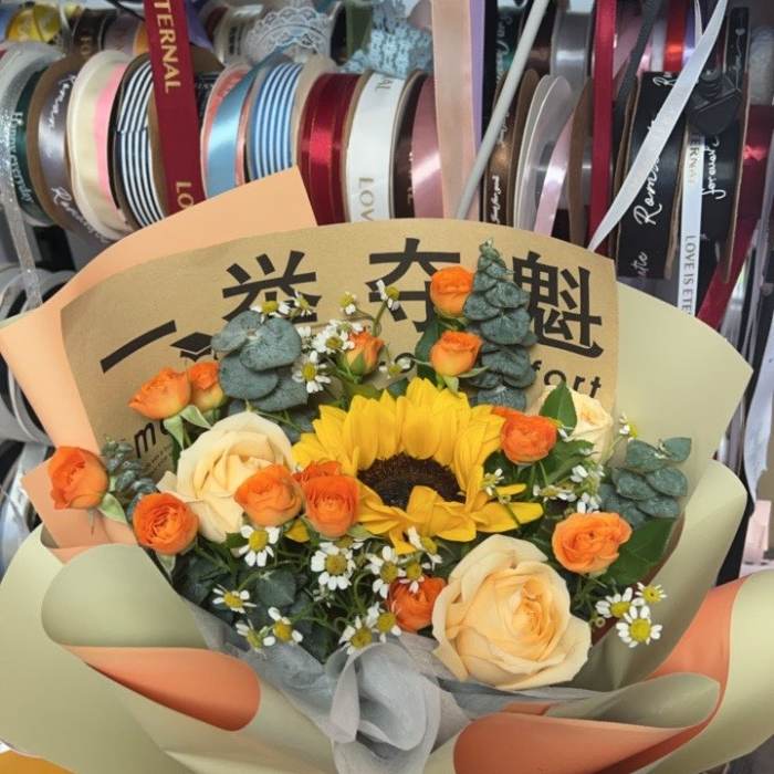 河池罗城县送高考生什么花